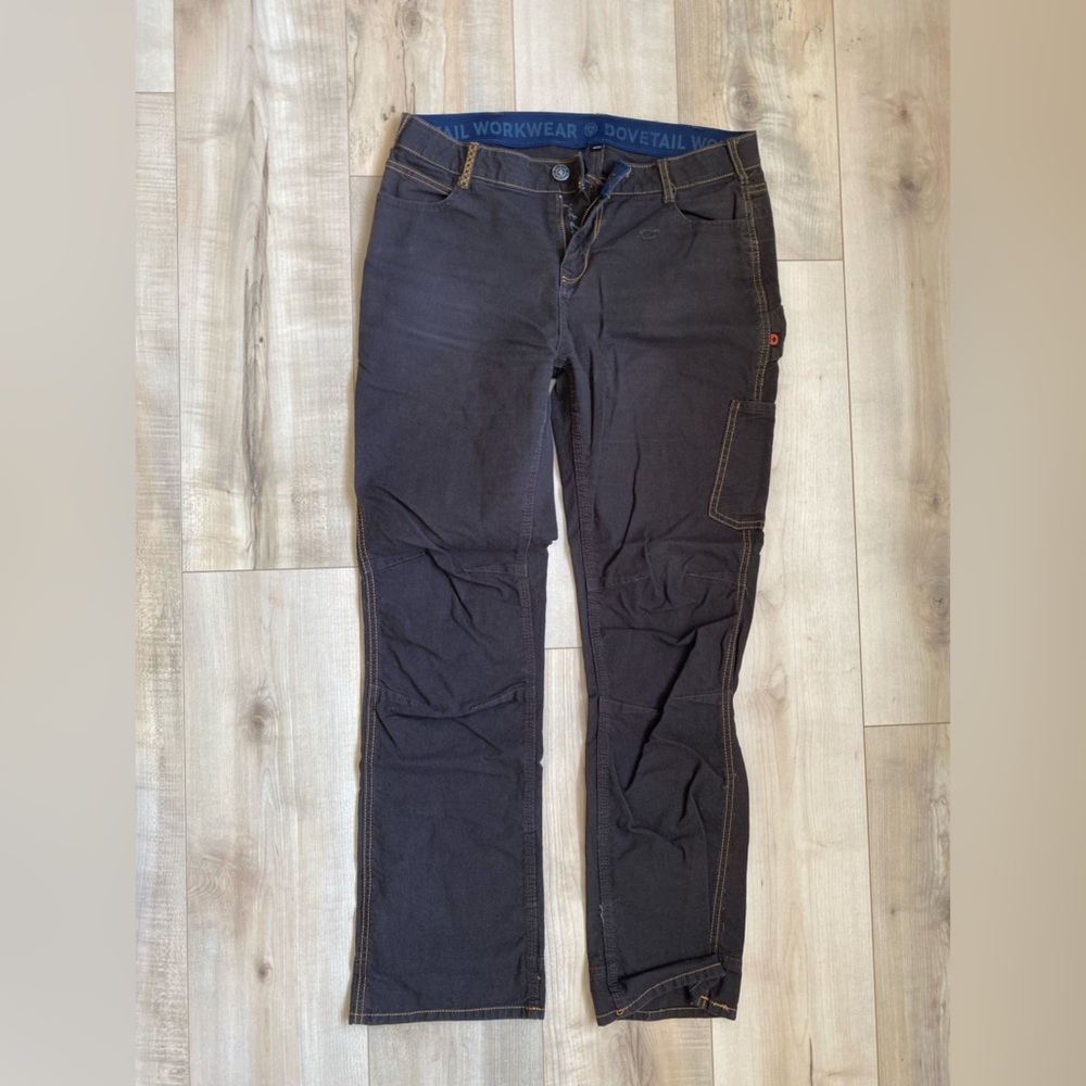 Dovetail Workwear Women's Black Boot Cut Pants